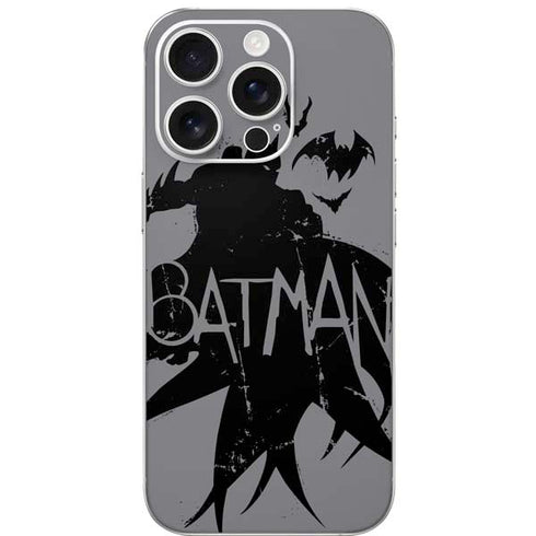 DC Comics Batman Silhouette Art iPhone 16 Pro Skin